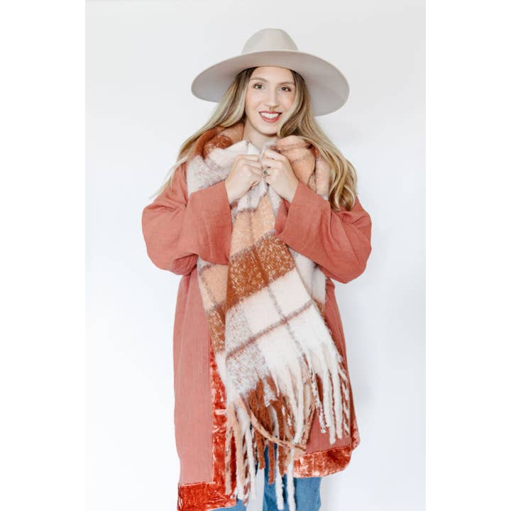 Gyal Bashy - Wholesale Scarf - Women's - Multi Check Scarf