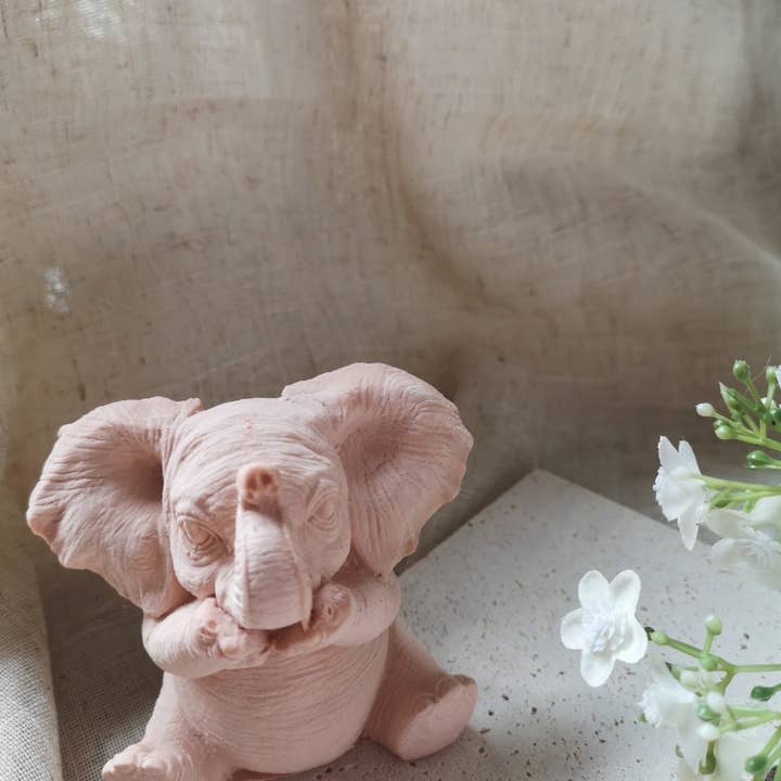 Sweet Happiness - Wholesale Sculpture - Elephant "I say nothing"0