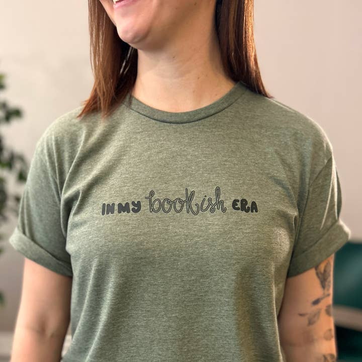 The Bookish Era T-Shirt for wholesale by Paperback Post