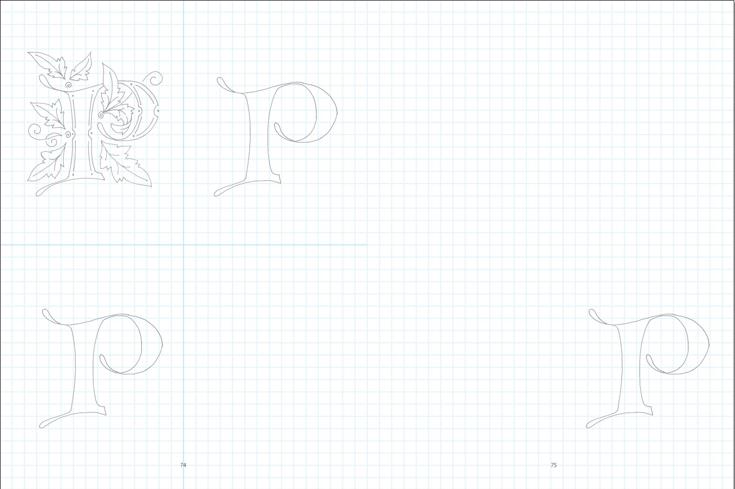 Peter Pauper Press - Vente Carnets de croquis - Carnet de croquis de lettres lumineuses3