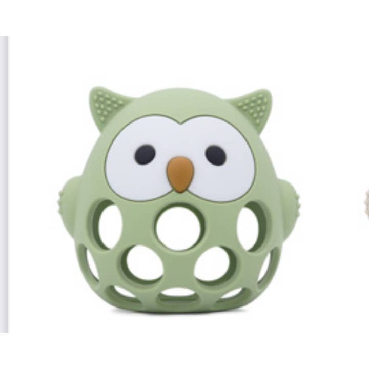 Three Hearts & Co./EMO & CO. - Wholesale Teether (Not Clip-On) - Baby - Silicone 3D Owl Teether Silicone4