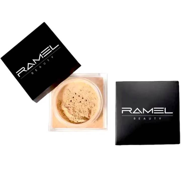 Losse bak- en fixeerpoeder for wholesale by Ramel Beauty