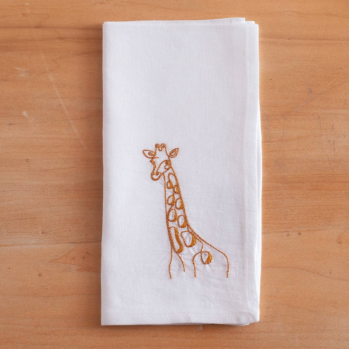 BUSATTI - Wholesale Dinner & Cloth Napkin - ITALIAN GARDEN - Set of 2 embroidered napkins8