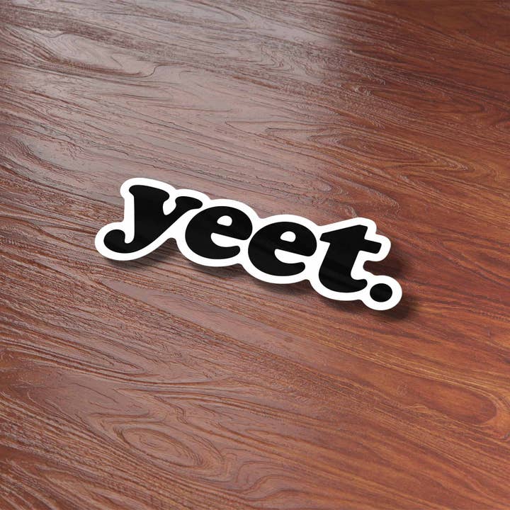 Sentinel Supply - Wholesale Sticker - Yeet Sticker for Hydroflask - Funny Vine Meme Decals
