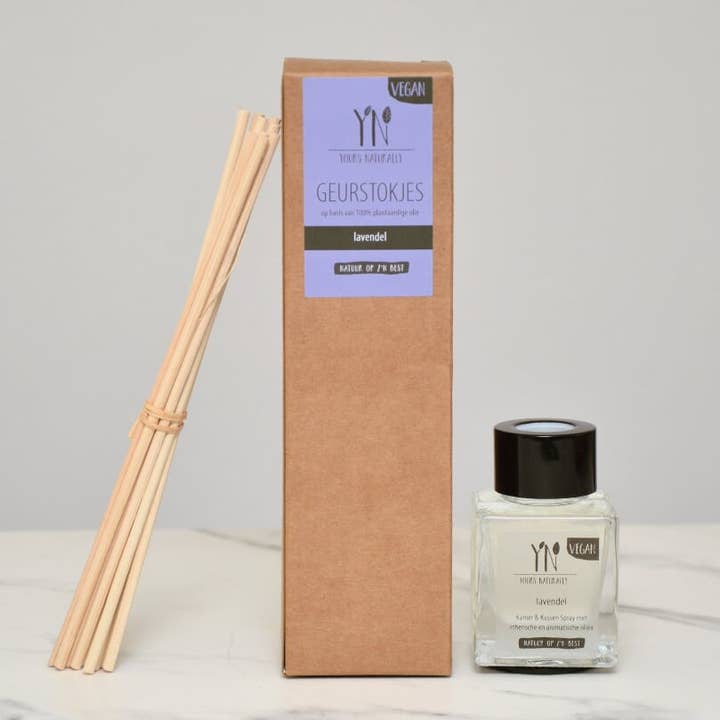Reed Diffuser Vegan Lavender 50 ml for wholesale by Yours Naturally