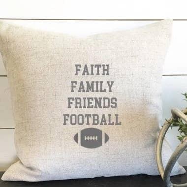 Faith Family Friends et Foot Taie d'oreiller pour la vente par Design District Co