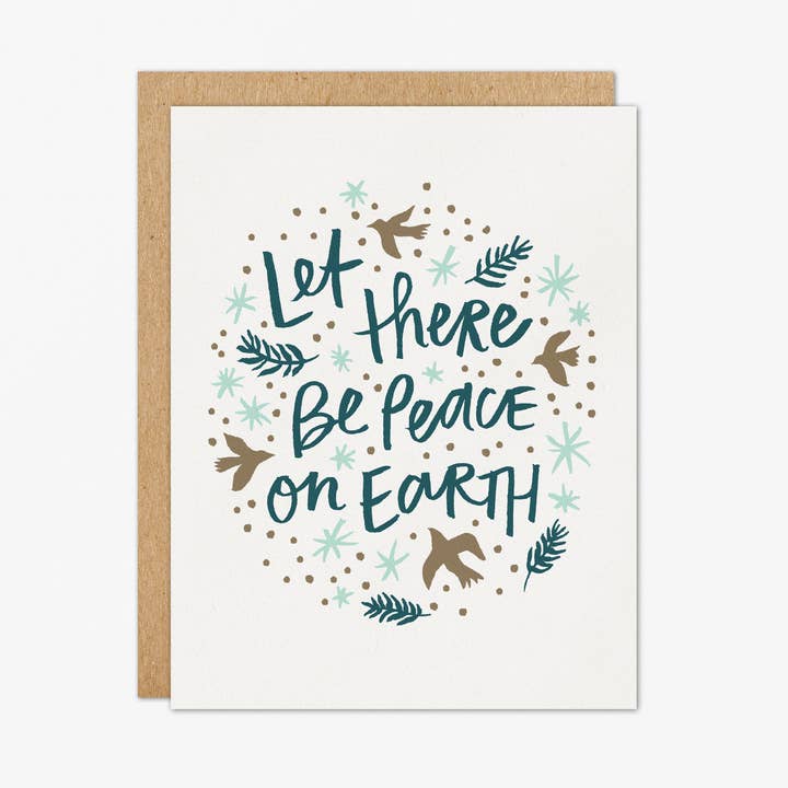 Tarjeta Paz en la Tierra para venta al por mayor de March Party Goods