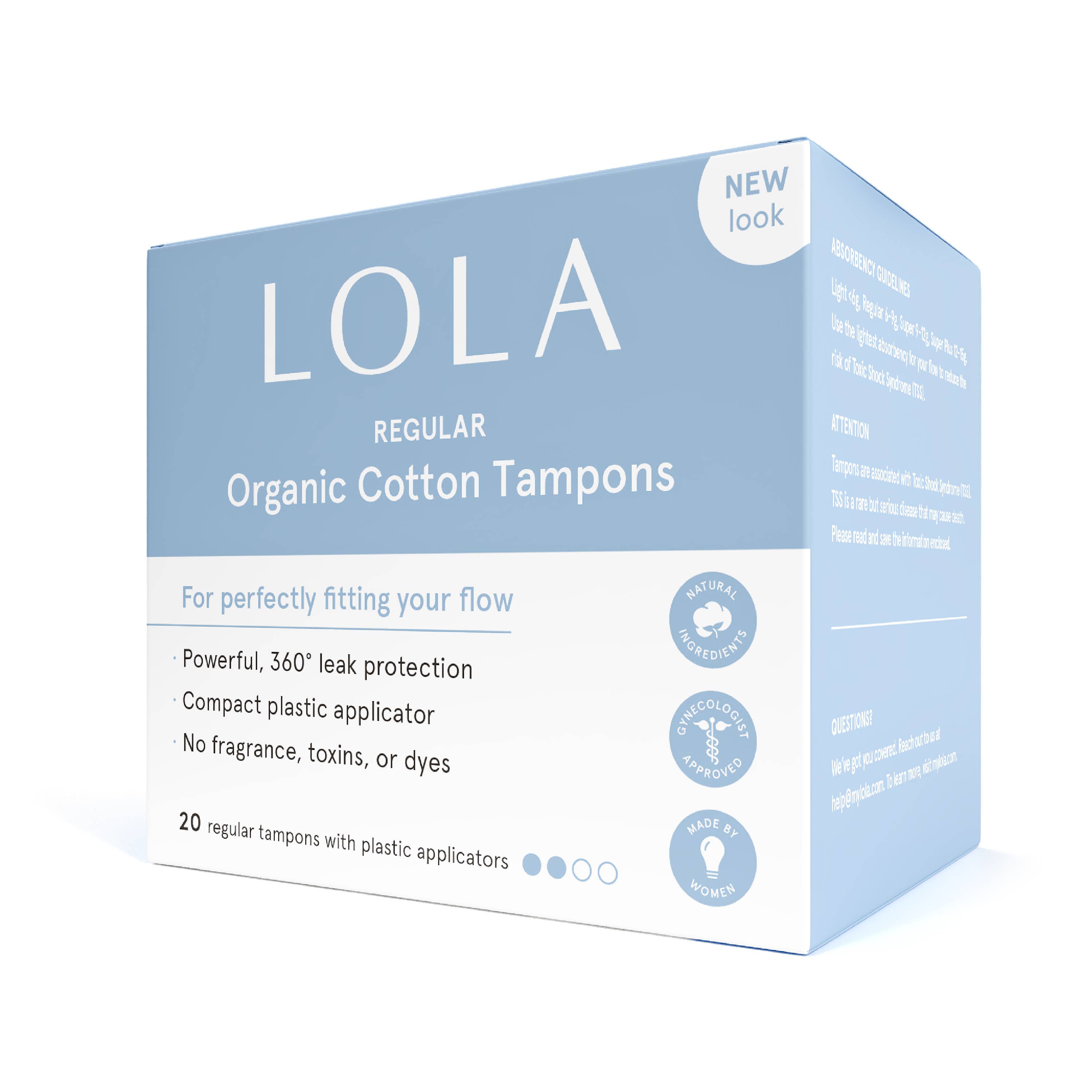 LOLA - Vente Tampons - 20ct Tampons réguliers3