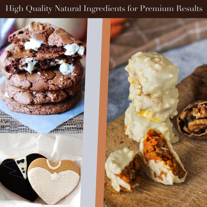 Swisense - Wholesale Baking Chocolate - Premium Italian White DELUXE Melting Chocolate Candy Melts