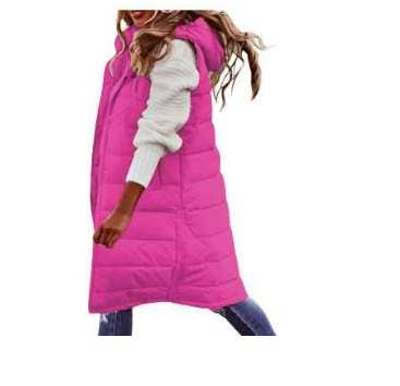 Queen Fashion – wholesale Jacket – Women's –  trendy women's vest hooded layering piece14