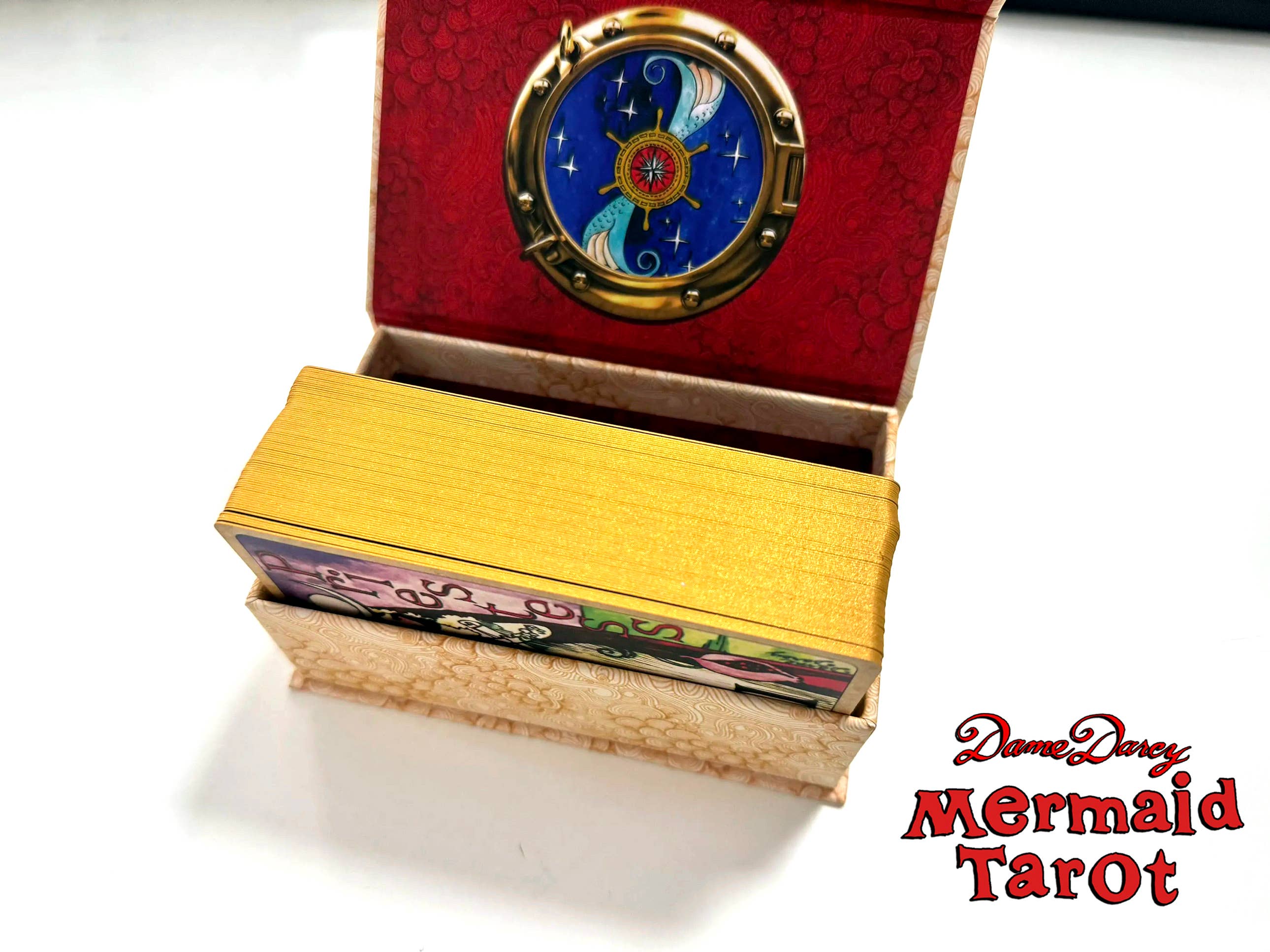 Dame Darcy - Vendita all'ingrosso Tarocchi - Dame Darcy Mermaid Tarot Edizione Gold versione 3.51
