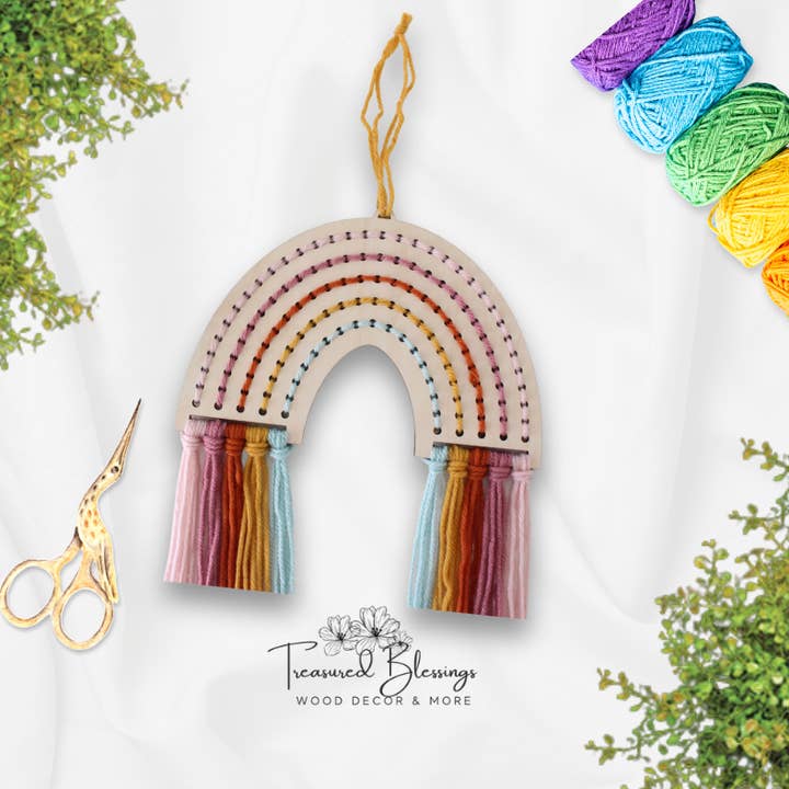 Kit de fil de bois - Rainbow pour la vente par Treasured Blessings, LLC