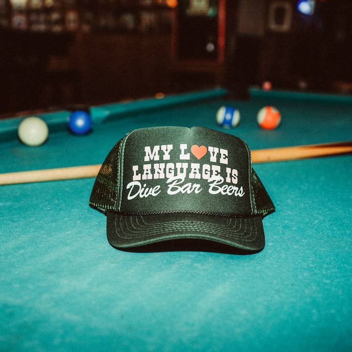 Wilder Made – wholesale Trucker hat – Unisex – My Love Language Custom Trucker Hat