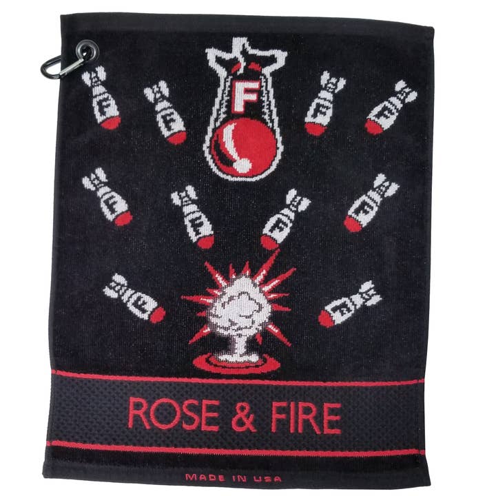 F Bomb Golf Towel for wholesale by Rose & Fire