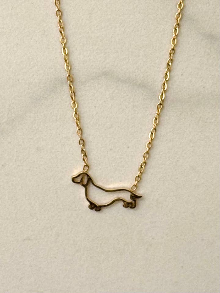 Collier Teckel Minimaliste pour la vente par Cassette Barcelona