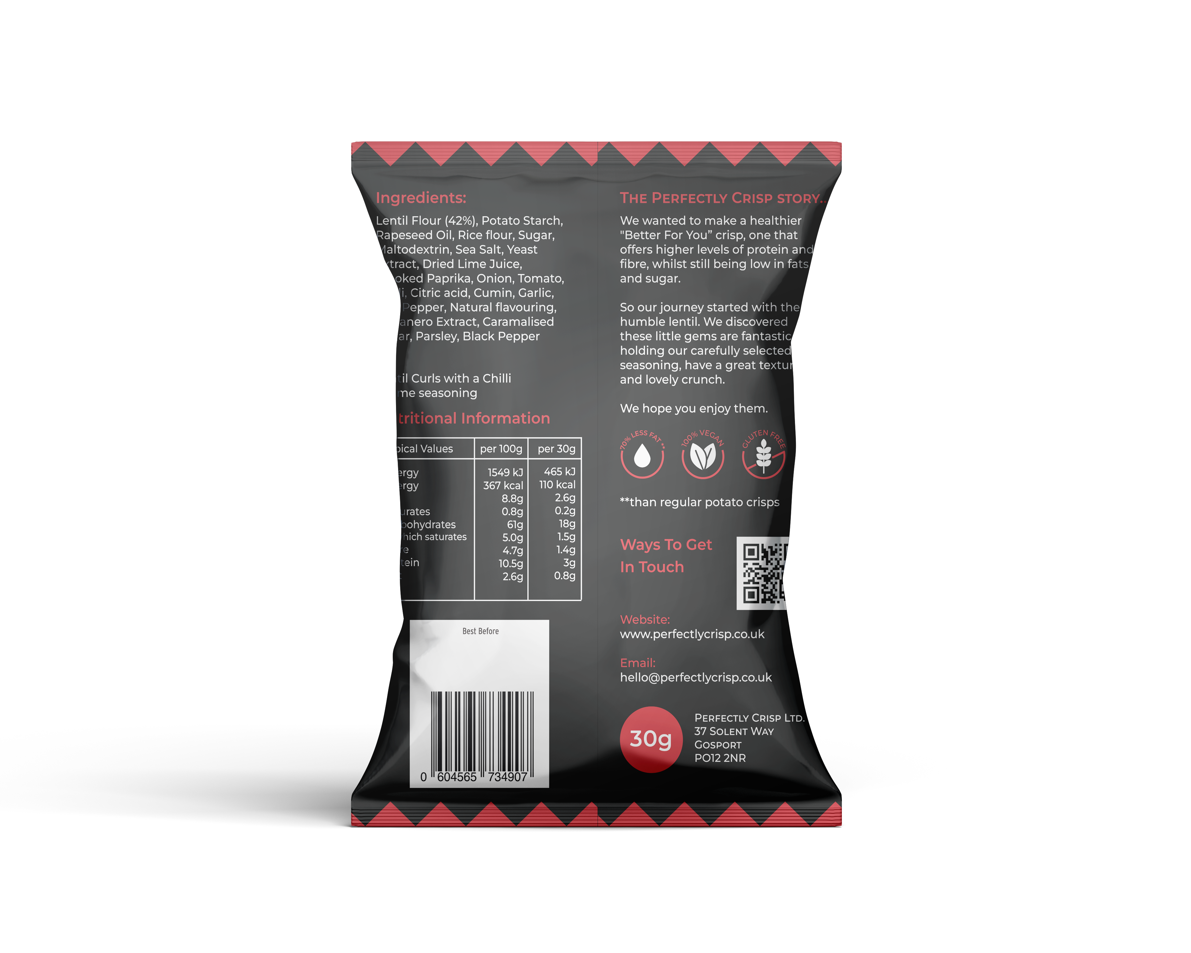 Perfectly Crisp Ltd - Wholesale Chips - Cracking Curls - Chilli & Lime1
