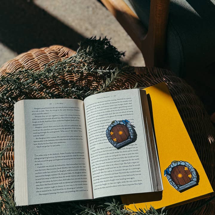 Midnight Readers Shop - Wholesale Bookmark - Hobbit Door Magnetic Bookmark | Hobbit Bookmarks | Fantasy Bookmark | Bookish Gift | Lord of the Rings bookmark3