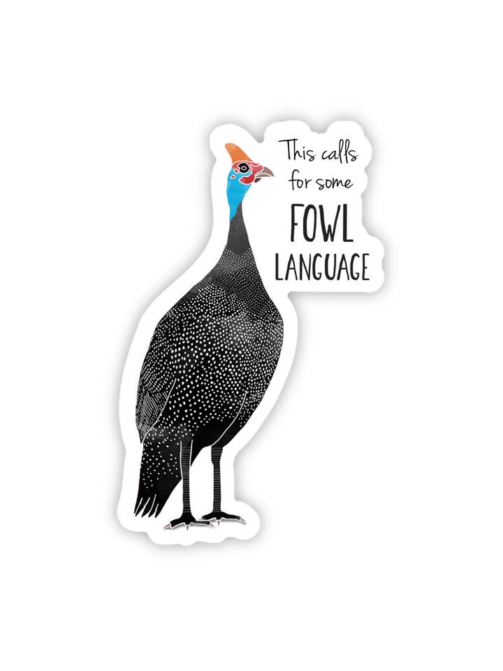 Fuglesprog Dyreklistermærke for engroshandel hos Paper Wolf Design