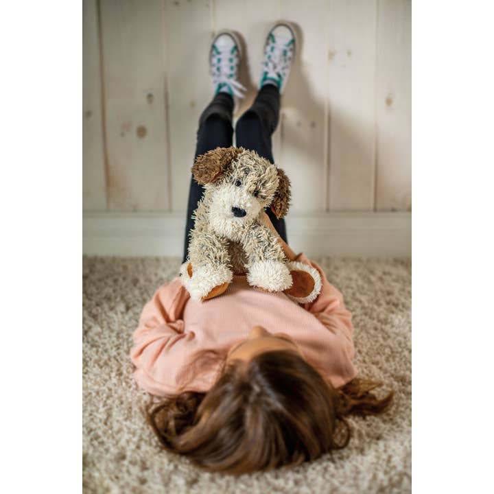 Mary Meyer - Wholesale Stuffed/Plush Toy - Kids & Baby - Fabfuzz Lying Scruffy Puppy