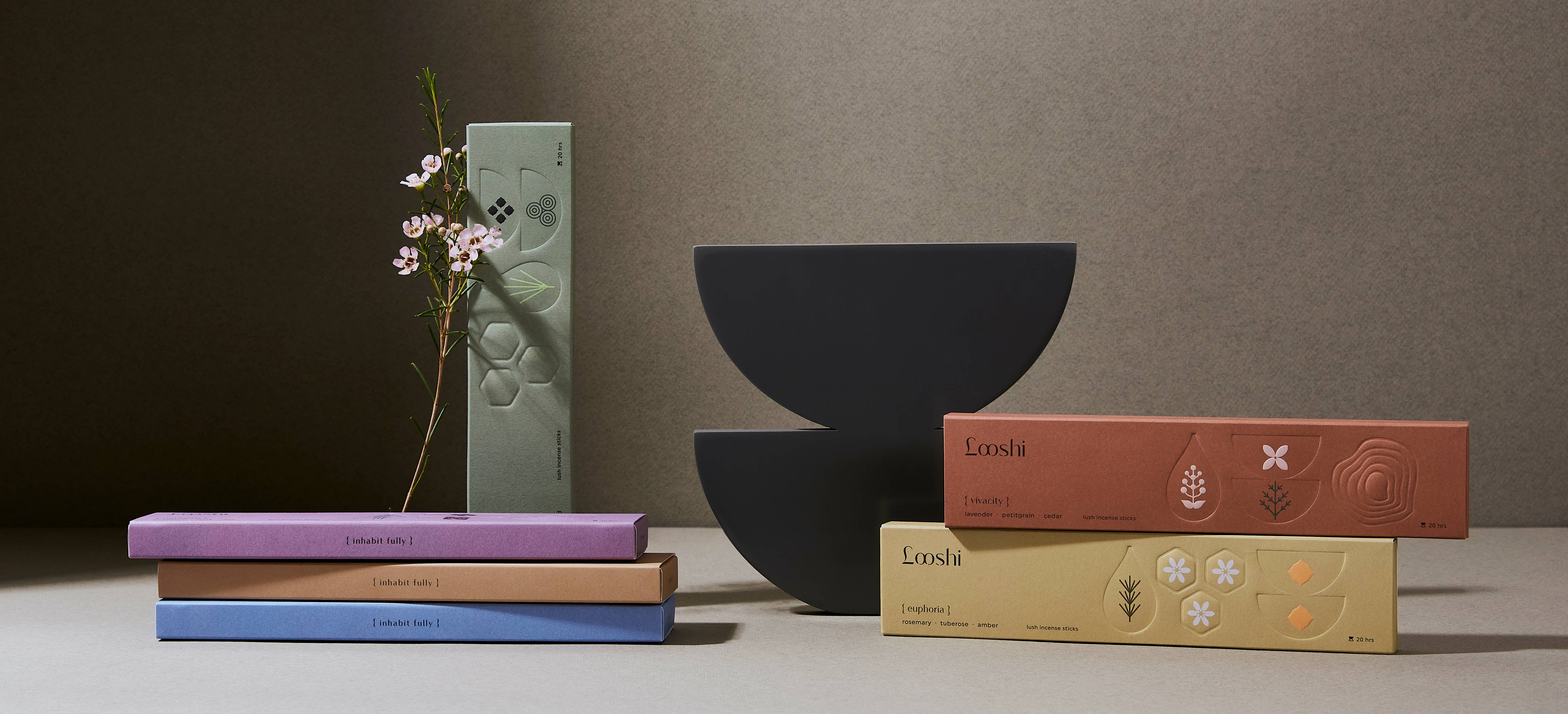 Looshi – wholesale Återförsäljarprovexemplar - Barn och baby – Intention Rökelse Provsats1