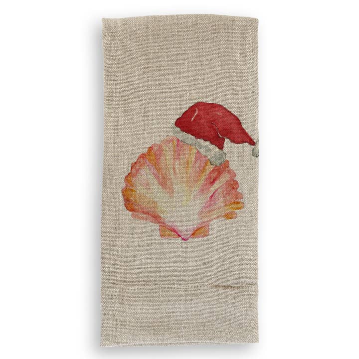 French Graffiti - Vente Torchons - Coquille de pétoncle de Noël1