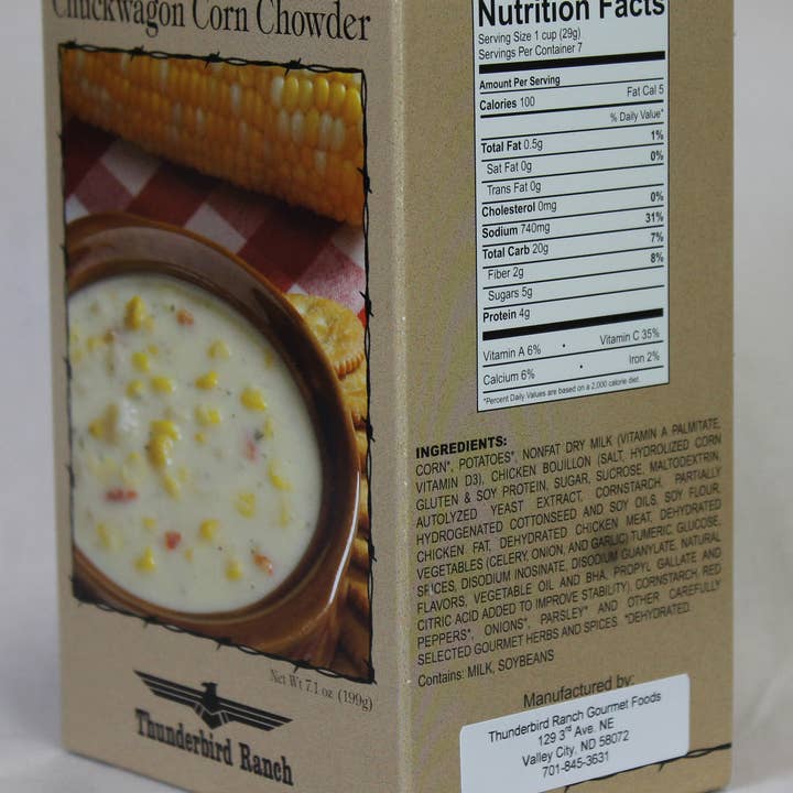 Thunderbird Ranch Gourmet Foods - Wholesale Soup - Chuckwagon Corn Chowder4