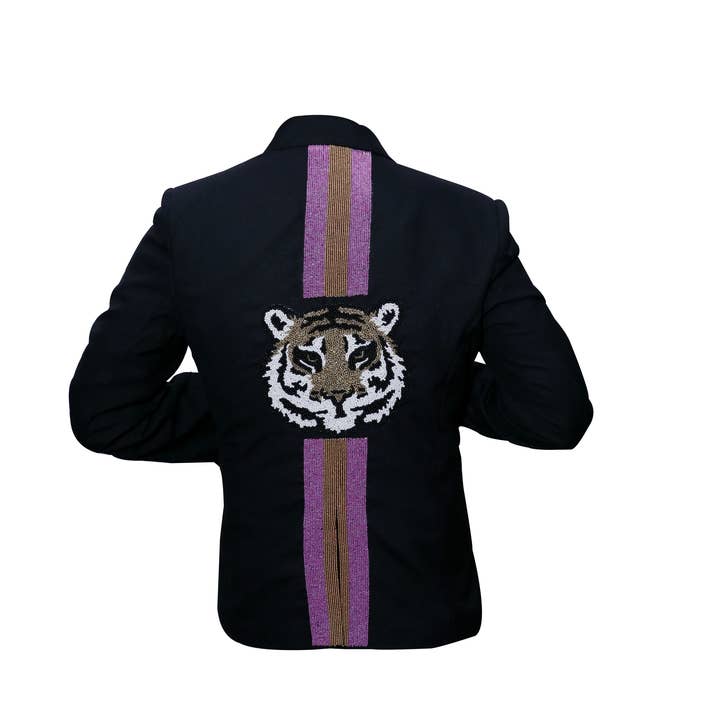 BL 1122/404 - Black Fab/Fucsia/Dorado/Fucsia/Tiger para venta al por mayor de Tiana Designs