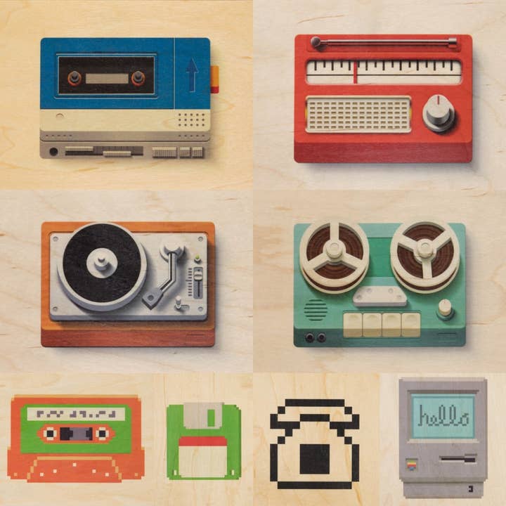 Pack Old School for wholesale by Woodhi