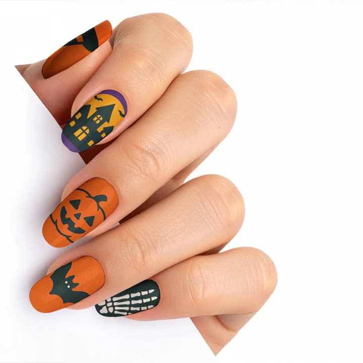 FYNE BODY - Wholesale Press-on/fake nails - Spooky Chic Spellbinder Halloween Press-On Nails72