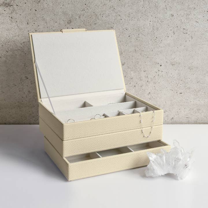 Perri Bleu - Wholesale Jewelry Box/Organizer - Odetta Stackable Jewelry Organizer