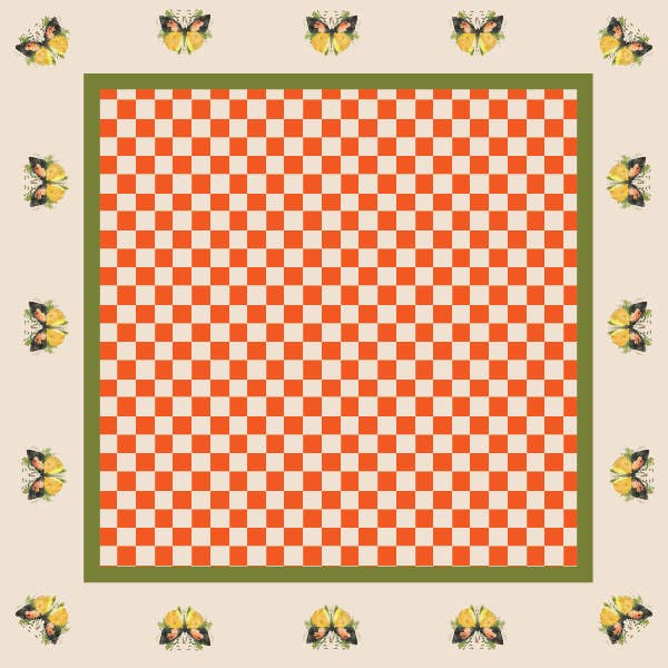 California Butterfly Scarf for wholesale by Adele by Adele Jackson