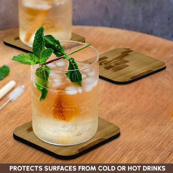 3dRose - Wholesale Coasters - 3dRose, Usa, Montana, near Drummond. Bales of hay in a field., Coaster9