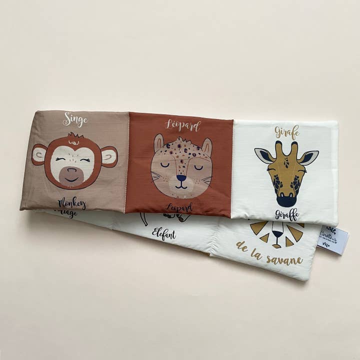 Carotte & Cie – wholesale Baby and toddler book (0–2) – Savannah Animals awakening book3