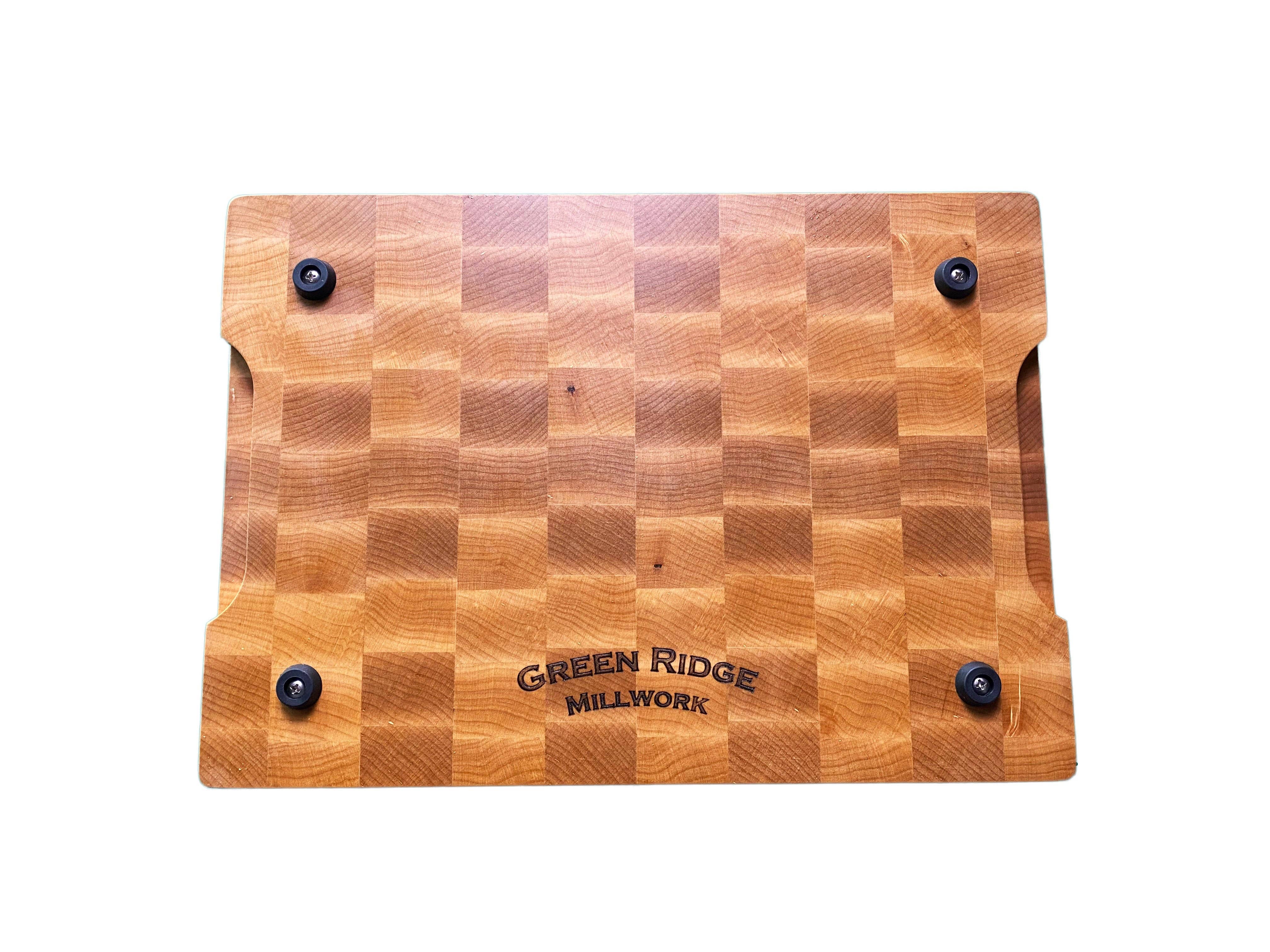 Green Ridge Millwork - Wholesale Cutting Board - Maple End Grain Cutting Board w/ Juice Groove1