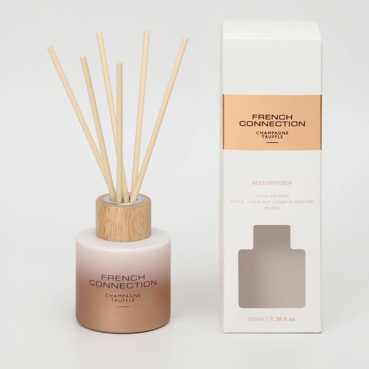 Ombre Champagne Truffle Reed Diffuser 100ml for wholesale by French Connection