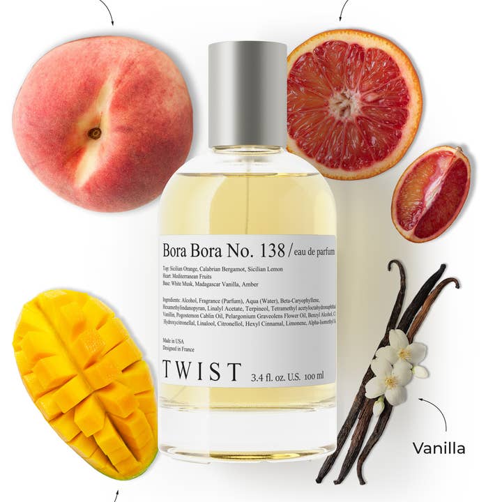 Bora Bora No. 138 inspired by Xerj. Erba Pura Unisex Perfume for wholesale by Twist Perfumes