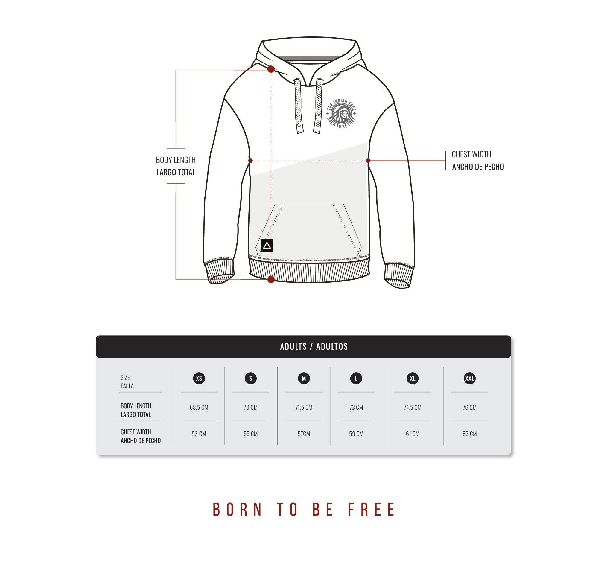 Indicom Brands - Wholesale Hoodie - Unisex - Summit White / Blue2