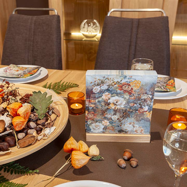 Home Fashion - Carl Dietrich GmbH - Vente Serviettes jetables - Serviettes de déjeuner Sienna en papier 3 plis2