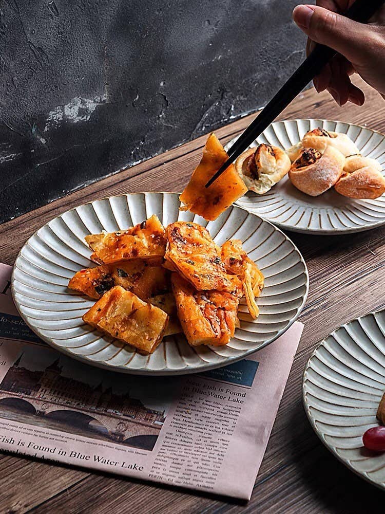 Gohobi （We cover U.S. import duties） - Wholesale Dinner Plate - Gohobi Handmade Ceramic Japanese Style Plate5