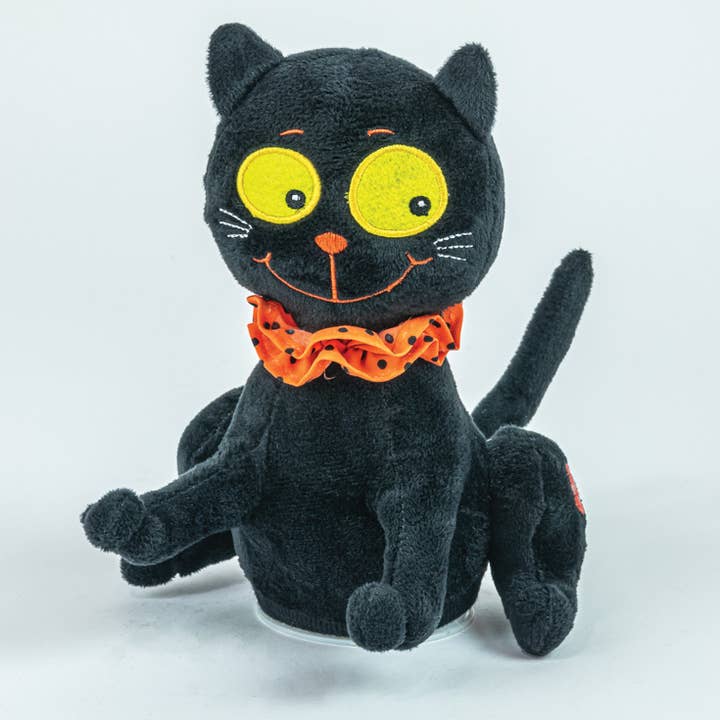 Hanna's Handiworks – Engroshandel Pyntefigur – ANIMERET SKRÆMMENDE KAT M/LYD