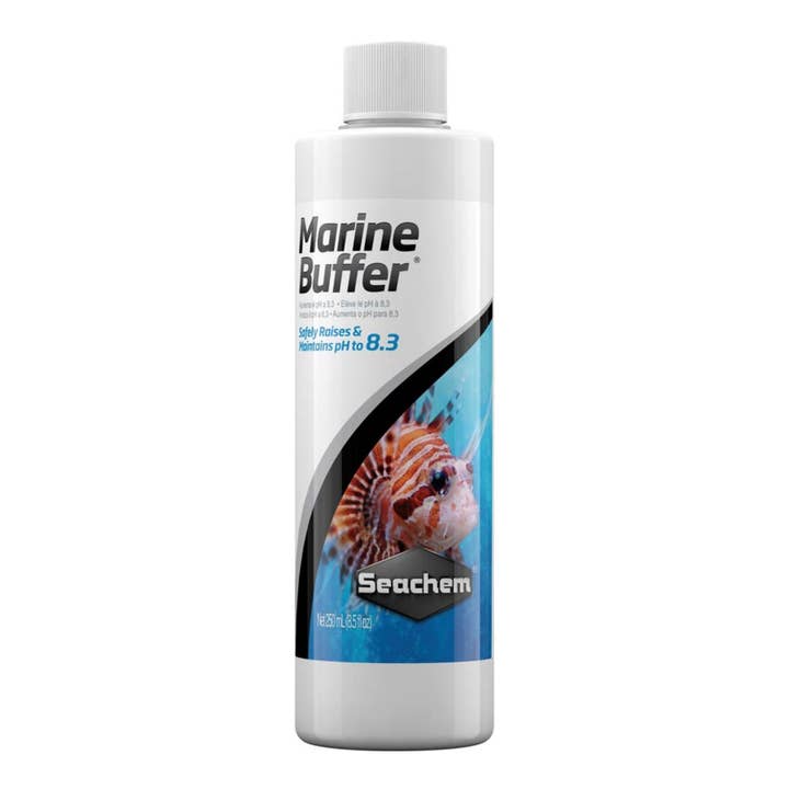 Petdropshipper - Wholesale Pet Supplement - Not Cat/Dog - Seachem Laboratories Liquid Marine Buffer Saltwater Aquarium Water Treatment 1ea/16.9 fl. oz.