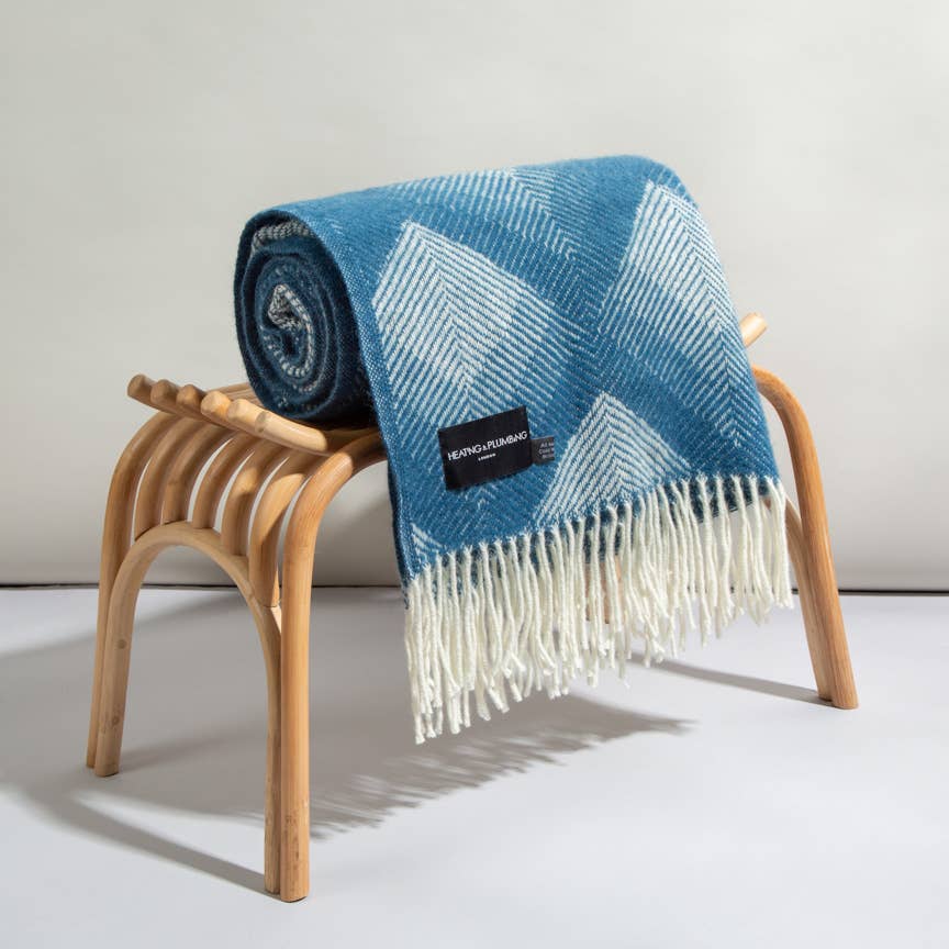 Heating & Plumbing London - Wholesale Throw Blanket - Pure New Wool Blanket - Swinging London1