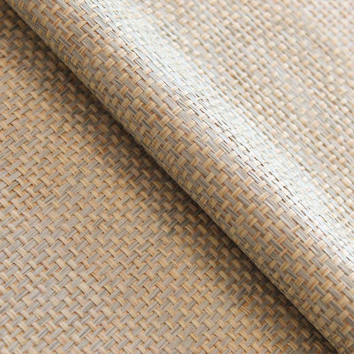 Paperweave Slate Authentic Grasscloth Wallpaper, 72 sq ft for wholesale on Faire