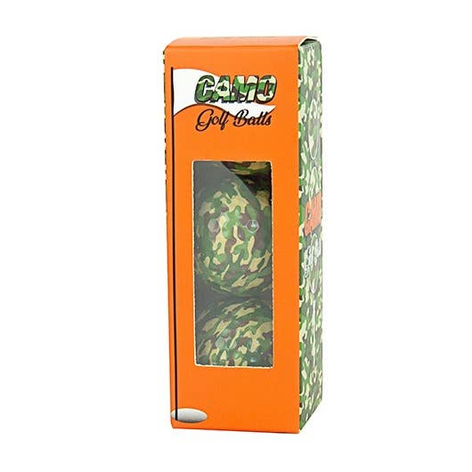 Gift Republic - Wholesale Gag Gift/Novelty Gift - Camo Golf Balls2