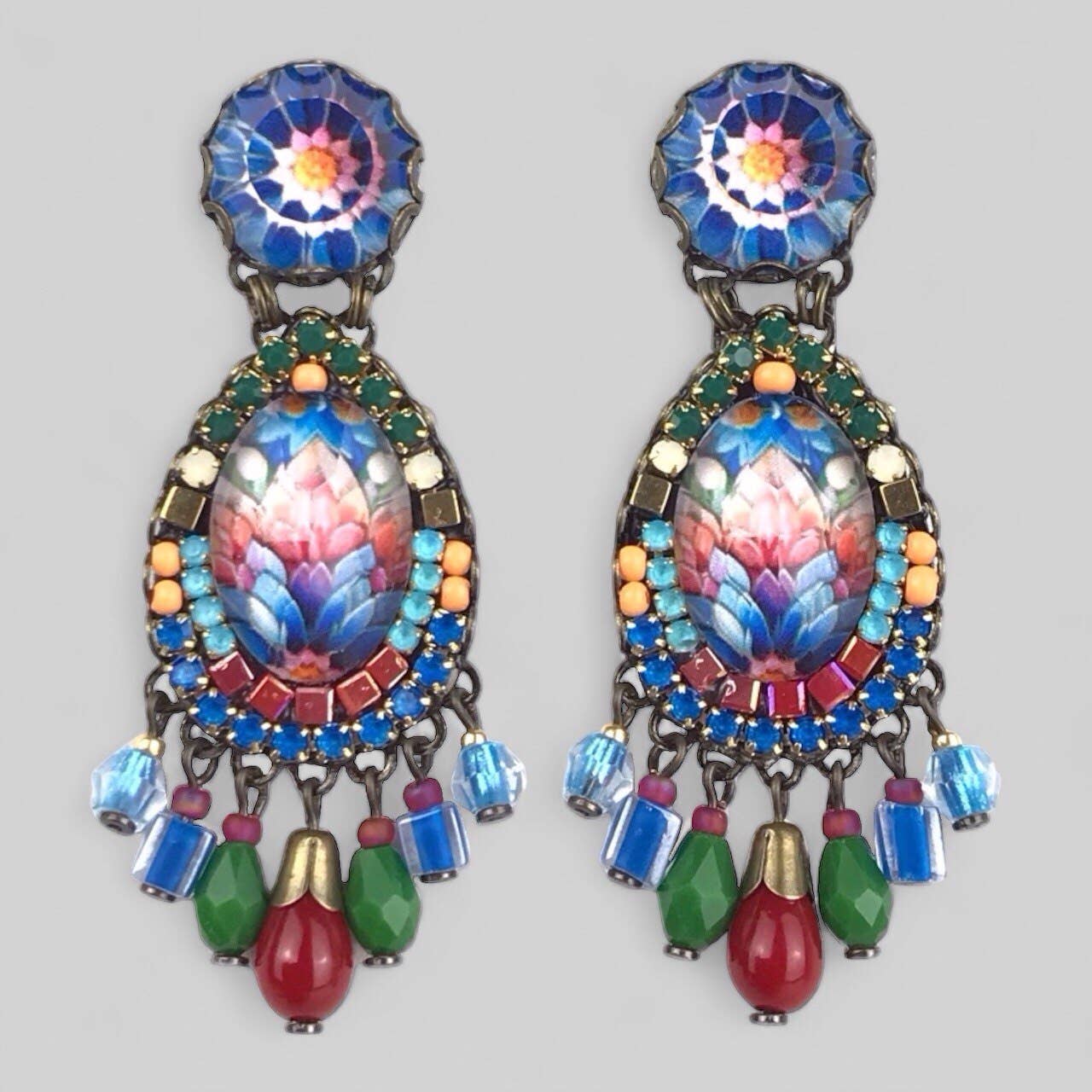 melizijewelry - Wholesale Dangle Earrings - Nomada crystal earrings0