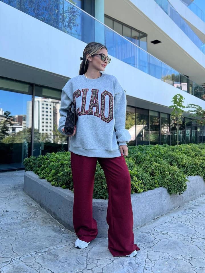 MAXMILA PARIS - Wholesale Pants - Women's - LONY slim fit jogger pants flat cut0