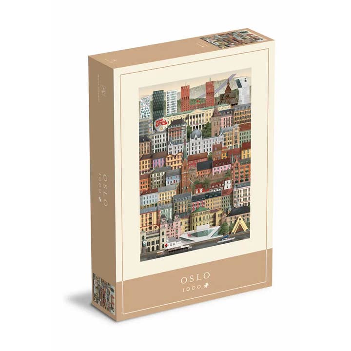 Oslo puslespil (1000 brikker) for engroshandel hos Martin Schwartz