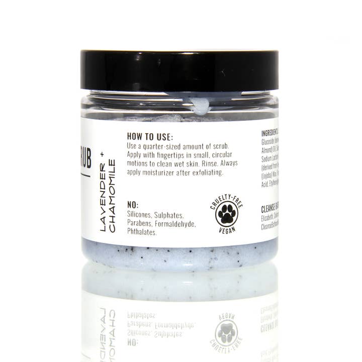 Cleanse Bath and Body - Wholesale Body Scrub/Exfoliant - Foaming Sugar Scrub with Jojoba Beads