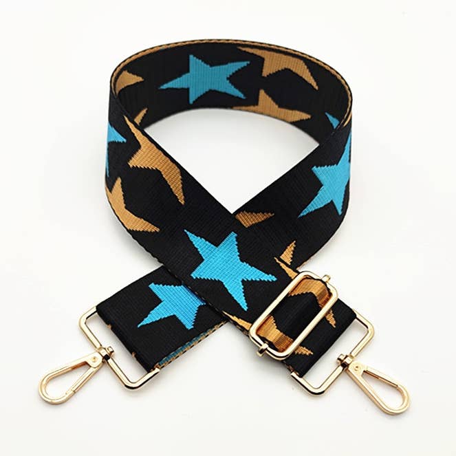 Abnehmbarer verstellbarer Taschenriemen mit Sternenmuster – 5 cm breit für den Großhandel von Superbia