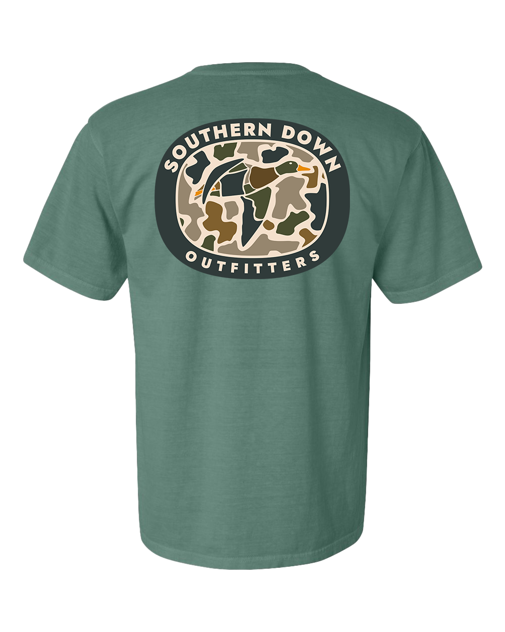 Southern Down Outfitters - Wholesale Screen Printed T-Shirt - Unisex - Duck Camo T-Shirt3